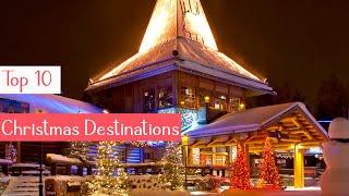 Top 10 Christmas Destinations 2022 #shorts