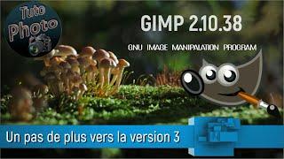 Gimp 2 10 38, un pas de plus vers la version 3