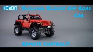 Building Blocks Off Road Car  | Building Blocks Remote Control Toys