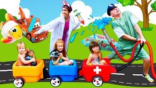 Kapuki Kids Videos auf Deutsch. Die Kinder spielen Doktor und Patient. Kinderkanal Ich heiße Bianca