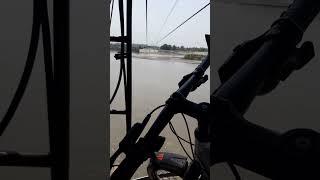 Kabul River Crossing In chair lift with Bicycle