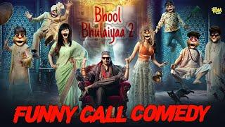 Bhool Bhulaiyaa 2 Movie | Funny Call Comedy | Kartik Aaryan vs Billu | Bhool Bhulaiyaa 2 Songs