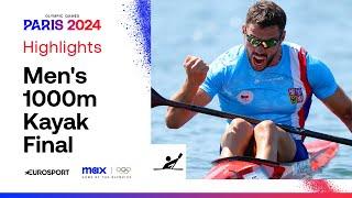 HE WANTED THAT GOLD!  | Men’s 1000m Kayak Single 500m Final | #paris2024