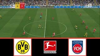 BORUSSIA DORTMUND VS HEIDENHEIM | BUNDESLIGA 2024/2025 | FOOTBALL LIFE 2024