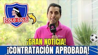 ¡BOMBAZO! ¡TNT ACABA DE ANUNCIAR! ¡GRAN JUGADOR!| COLO COLO NOTICIAS DE HOY