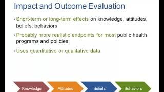 Chapter 10: Types of Program Evaluation