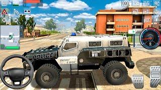 Police Sim 2022 | Driving SWAT Truck in Rome | Cop Simulator Game