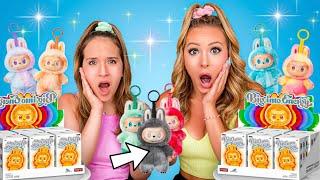 UNBOXING the VIRAL new LABUBU COLLECTION  *DID WE GET THE RARE?*  #toys #labubu #fun #viral #trend