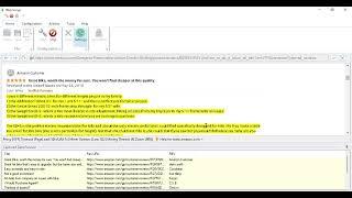 How to scrape Amazon Reviews of a product | Rating | Review | Reviewer