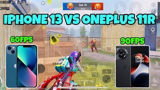 This Player Have Tdm skillsIphone 13 vs Oneplus 11R  60FPS VS 90FPS