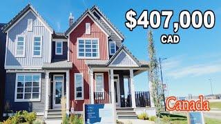 New Semi-Detached Home with Finished Basement in Airdrie, Alberta, Canada | Airdrie Houses |