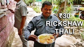 What Do Rickshaw Drivers Eat? Indian Food Tour #RockEats