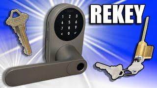 How to REKEY the Aqara U300 Smart Lock