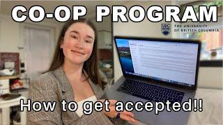 How to get into the co-op program + first job | UBC engineering