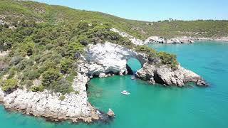 Gargano national park Puglia (Apulia) Italy - June 2021 (4K MavicPro 2 Drone)