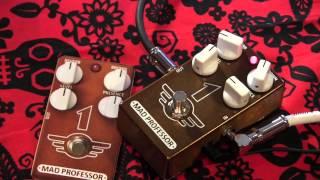 Mad Professor 1 guitar pedal demo with Gibson SG Brown Sound in a pedal