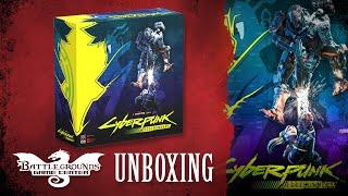 Cyberpunk Edgerunners: A Combat Zone Game - Unboxing