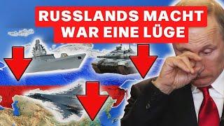 Der Mythos von Russlands mächtigem Militär zerstört