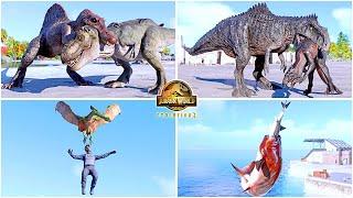 Some of The Most Favorite Dinosaur & Reptiles Animations Part 3  Jurassic World Evolution 2 - JWE