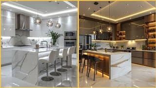 Small kitchen design ideas l Kitchen cabinet Color l New Luxury kitchen ideas