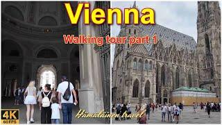 Vienna walking tour part 1 4K