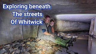 Exploring beneath the streets of Whitwick  #culvertexplore #undergroundexplore