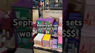 best gift sets at Sephora #sephorahaul #sephora #makeup #skincare #beauty #makeupshorts #shorts