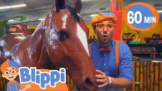 Blippi Explores Jungle Animals | Kids Fun & Educational Cartoons | Moonbug Play and Learn