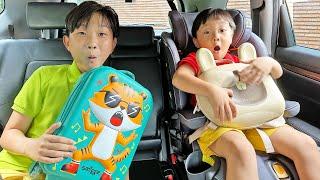 예준이와 예성이의 학교 가기놀이 아침일상 양치질 Morning Routine Back to School for Kids