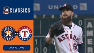 Astros vs. Rangers - July 19, 2015 (Dallas Keuchel strikes out career-high 13)