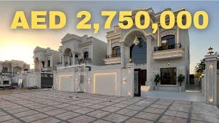 Luxury 5-Bedroom Villa for Sale in Ajman – Prime Location & Price