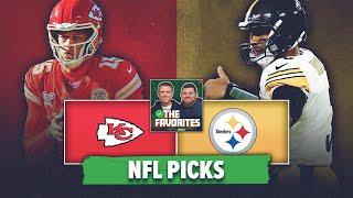 Kansas City Chiefs vs Pittsburgh Steelers BEST BETS! NFL Picks & Predictions | The Favorites