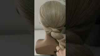 Effortless Bun #shorts #youtubeshorts #ashortaday #hairstyle #fashion