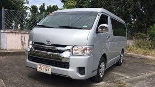 2017 Toyota Hiace GL Grandia 3.0 MT Full Review