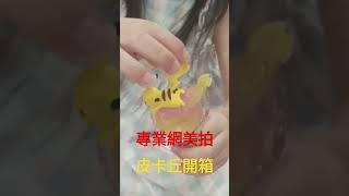 3歲小侄女有專業模特兒性質唷（（皮卡丘開箱））