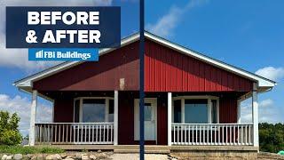 Pole Barn Renovation: Before & After