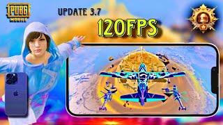 Pubg New Update 3.7 GamePlay 120 FPS - IPhone 15 Pro Max #iamsam