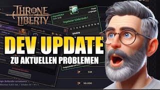 DEV UPDATE zu Dungeon Matchmaking, Bogen NERF oder BUFF, Krise der Wirtschaft in THRONE AND LIBERTY!