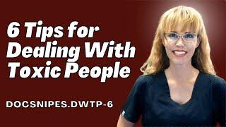 Dealing with Toxic People | Live  Chat with Dr. Dawn-Elise Snipes