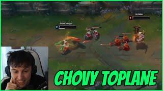 Tense Chovy VS Bin Top Lane Battle