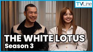 Lisa From BLACKPINK on The White Lotus Season 3 Romance, Singing on the Show, More!