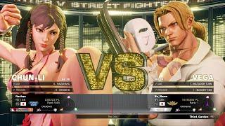 SFV Champion Edition  fiachan (CHUN-LI) Vs No_Name (VEGA)  Online Match's 04-23-2023