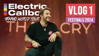 Electric Callboy - Festivals 2024 - VLOG 1  // SWEDEN ROCK - ROCK IM PARK - ROCK AM RING