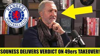 Souness Delivers Verdict On 49ers Rangers Takeover & Ferguson Manager Appointment!