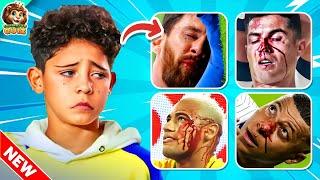 Whose SON is This? ️‍🩹 Guess Wife, Son and Injury of Soccer Player! Football Quiz | Ronaldo, Messi