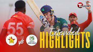 EXTENDED Highlights | Zimbabwe vs Ireland | 2nd ODI | Ireland tour of Zimbabwe | T Sports