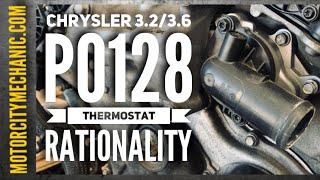 P0128 Chrysler 3.2/3.6 Pentastar engine thermostat code, Top 3 causes