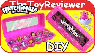 Hatchimals Colleggtible DIY Storage Craft Paint Display Container Unboxing Toy Review TheToyReviewer