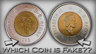 How to Identify "FAKE TOONIES" These Canadian Counterfeit Coins Are Everywhere!!