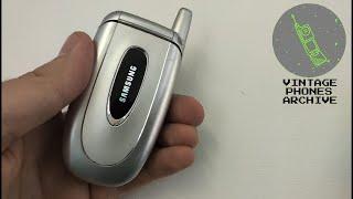 Samsung SGH-X450 menu browse, ringtones, games, wallpapers